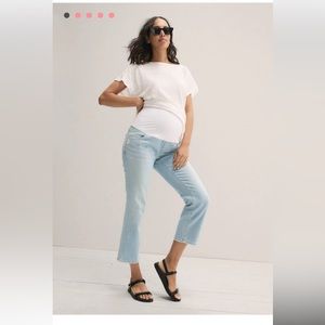 Hatch The Over The Bump Straight Maternity Jean - Ultralight